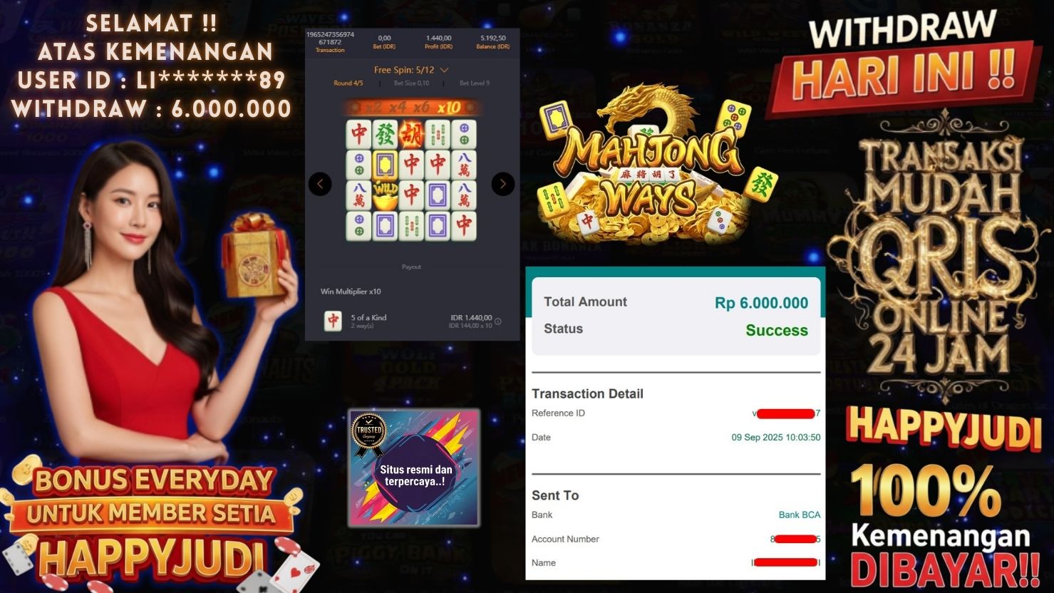 HAPPYJUDI JACKPOT SLOT MAHJONG WAYS